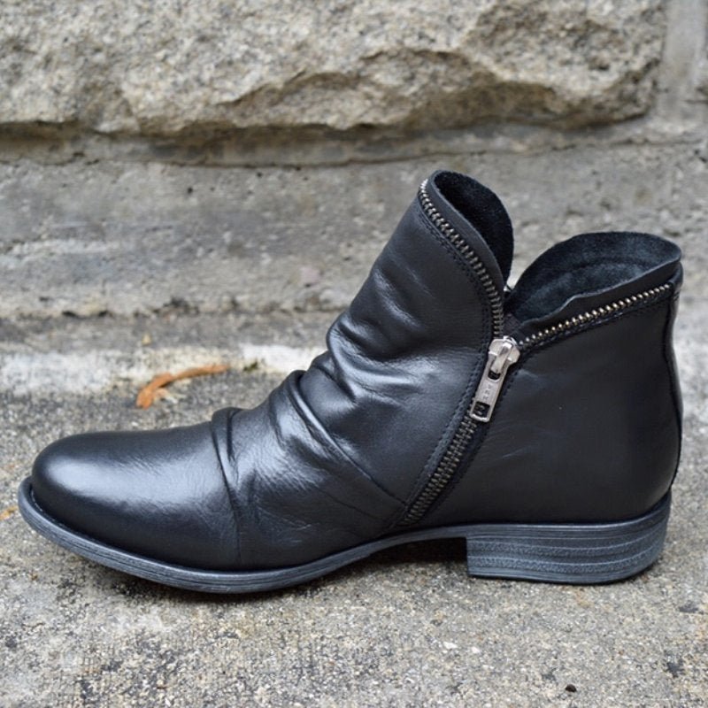 Hina - Modne Damskie Skórzane Buty