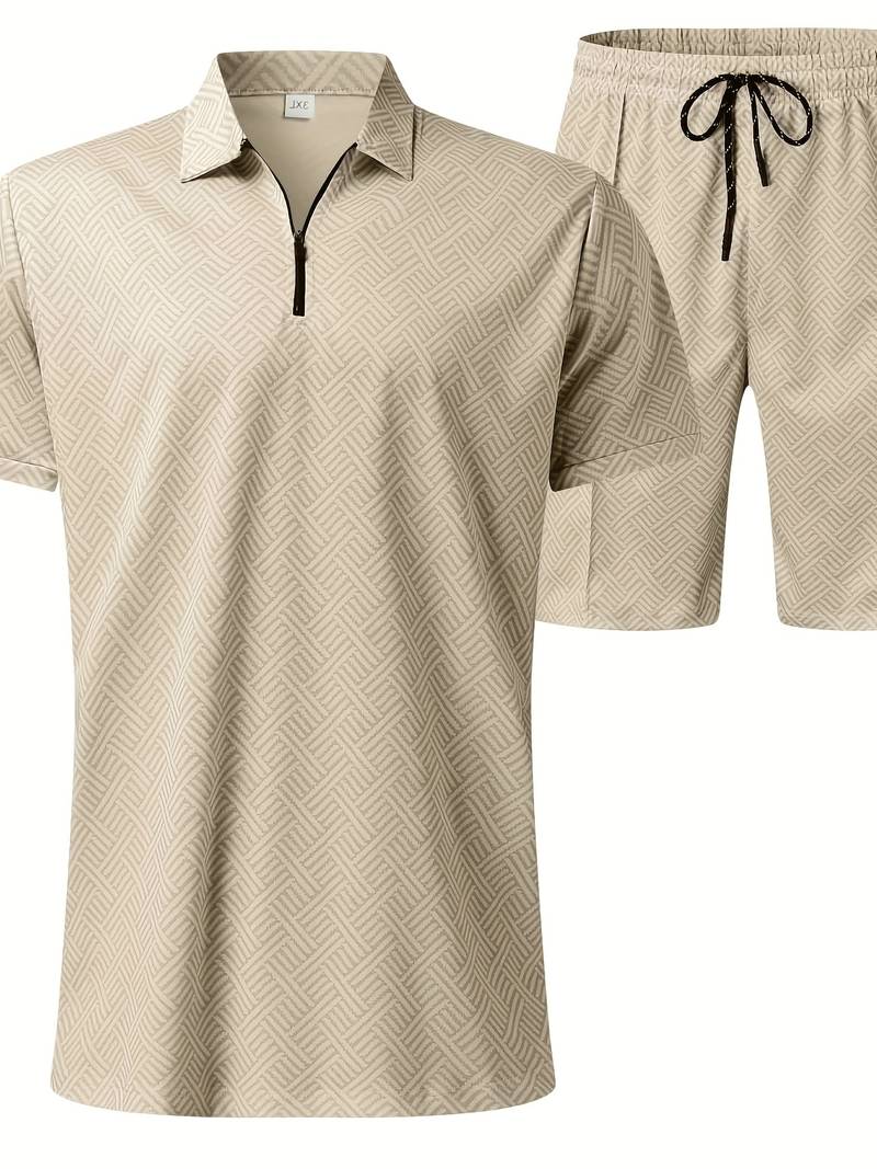 Theodore - Dwuczęściowy zestaw dla mężczyzn, wygodny casual