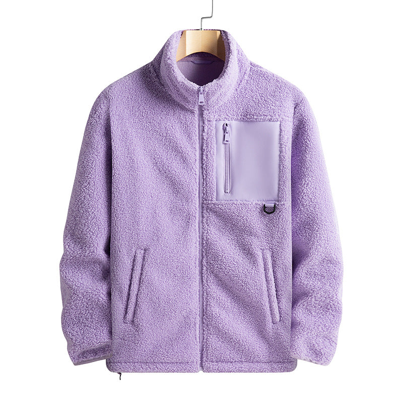 Cleo - Stylowa, ciepła polarowa kurtka męska