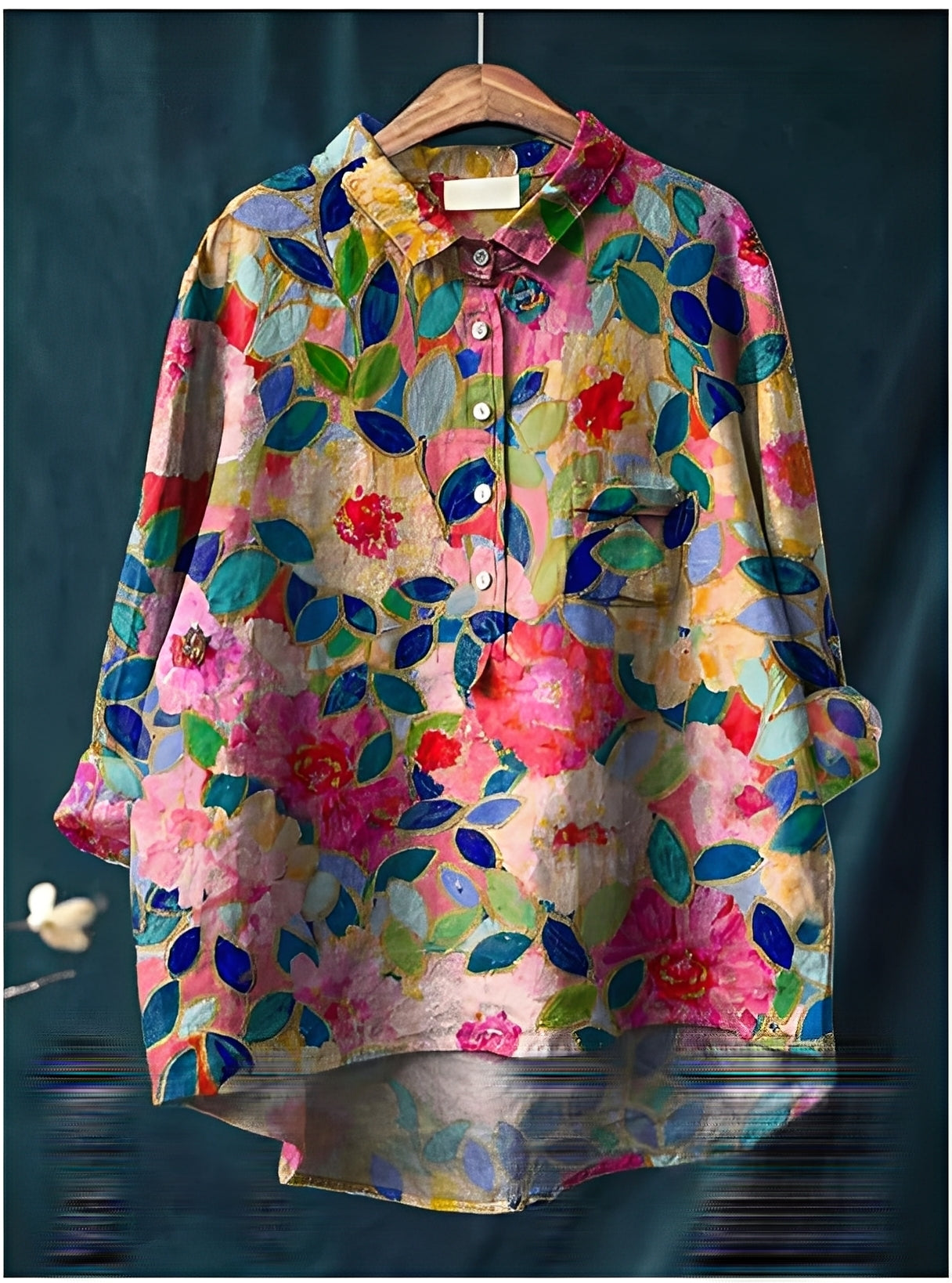 Gwenaël - Klasyczne koszule z długimi rękawami dla kobiet