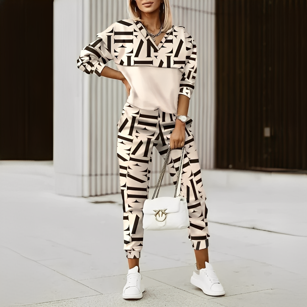 Chenafe - Stylowy zestaw dwuczęściowy dla kobiet