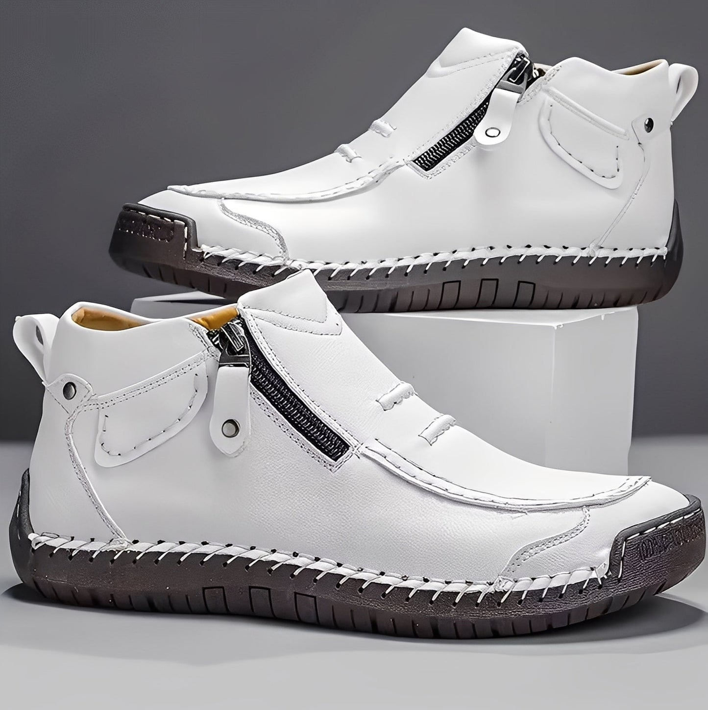 Ferdie - Nowoczesne i wygodne buty z zamkiem dla mężczyzn