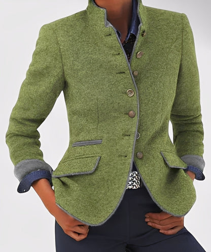 Kaelyn - Modna rekreacyjna kurtka z kieszeniami dla kobiet