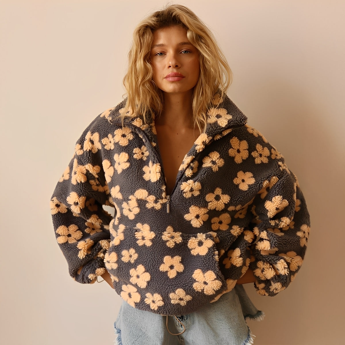 Sophie - Przytulna i komfortowa kurtka damska