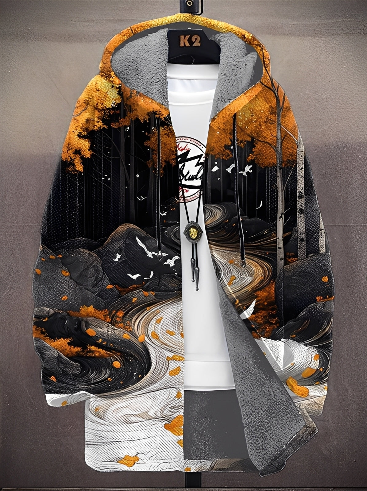 Oscar - Nowoczesna, stylowa męska bluza z kapturem