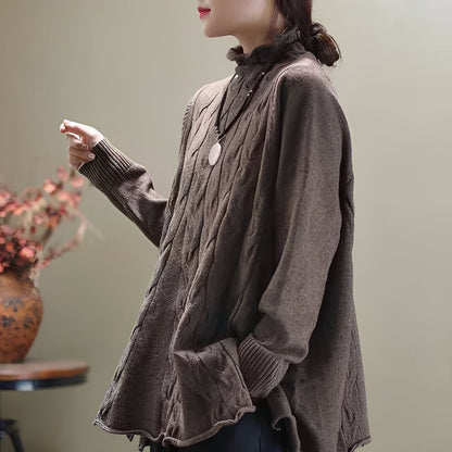 Carla - Luźny golf damski