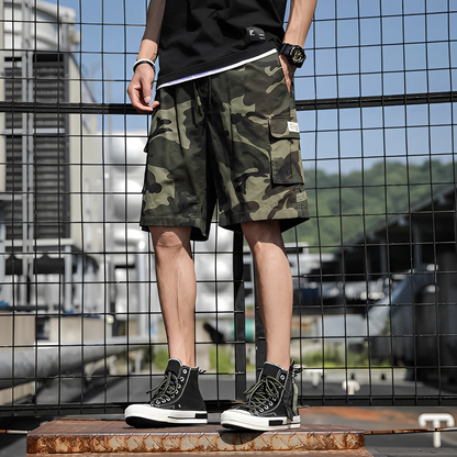 Anjo - Stylowe męskie szorty cargo