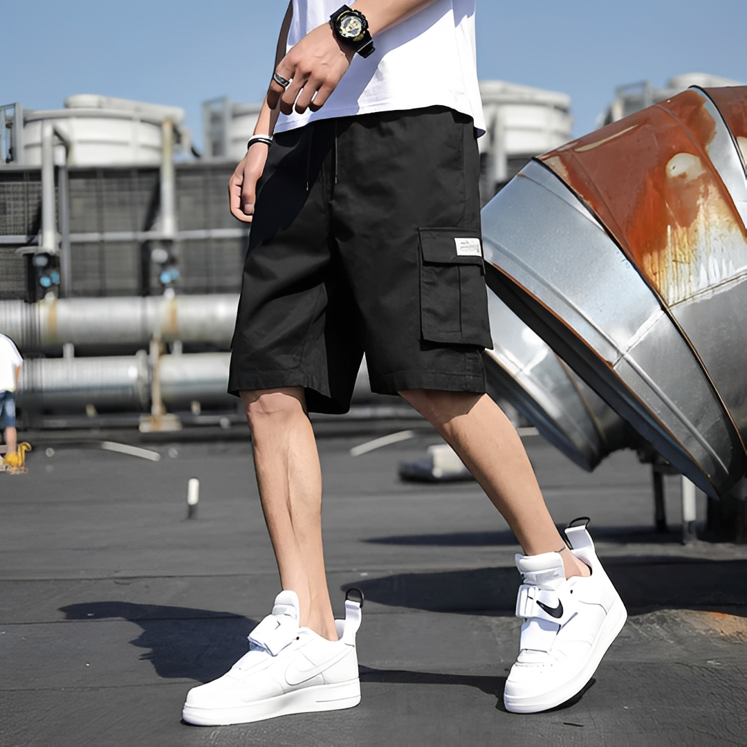 Anjo - Stylowe męskie szorty cargo