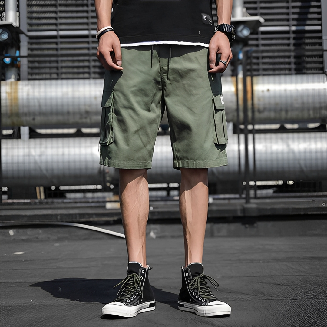 Anjo - Stylowe męskie szorty cargo