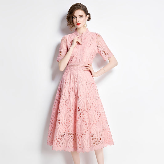 Sophia - Stylowa sukienka midi dla kobiet