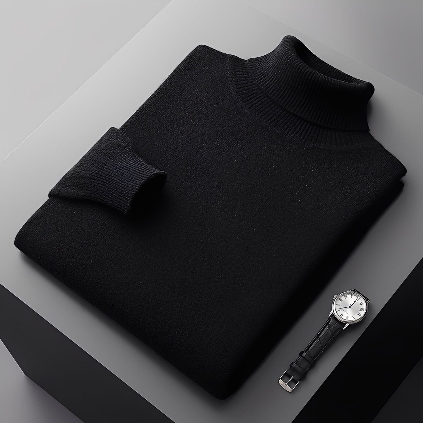 Osborn - Męski kaszmirowy golf w nowoczesnym stylu