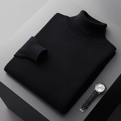 Osborn - Męski kaszmirowy golf w nowoczesnym stylu