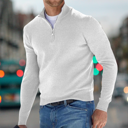 Carlo – Sweter z suwakiem