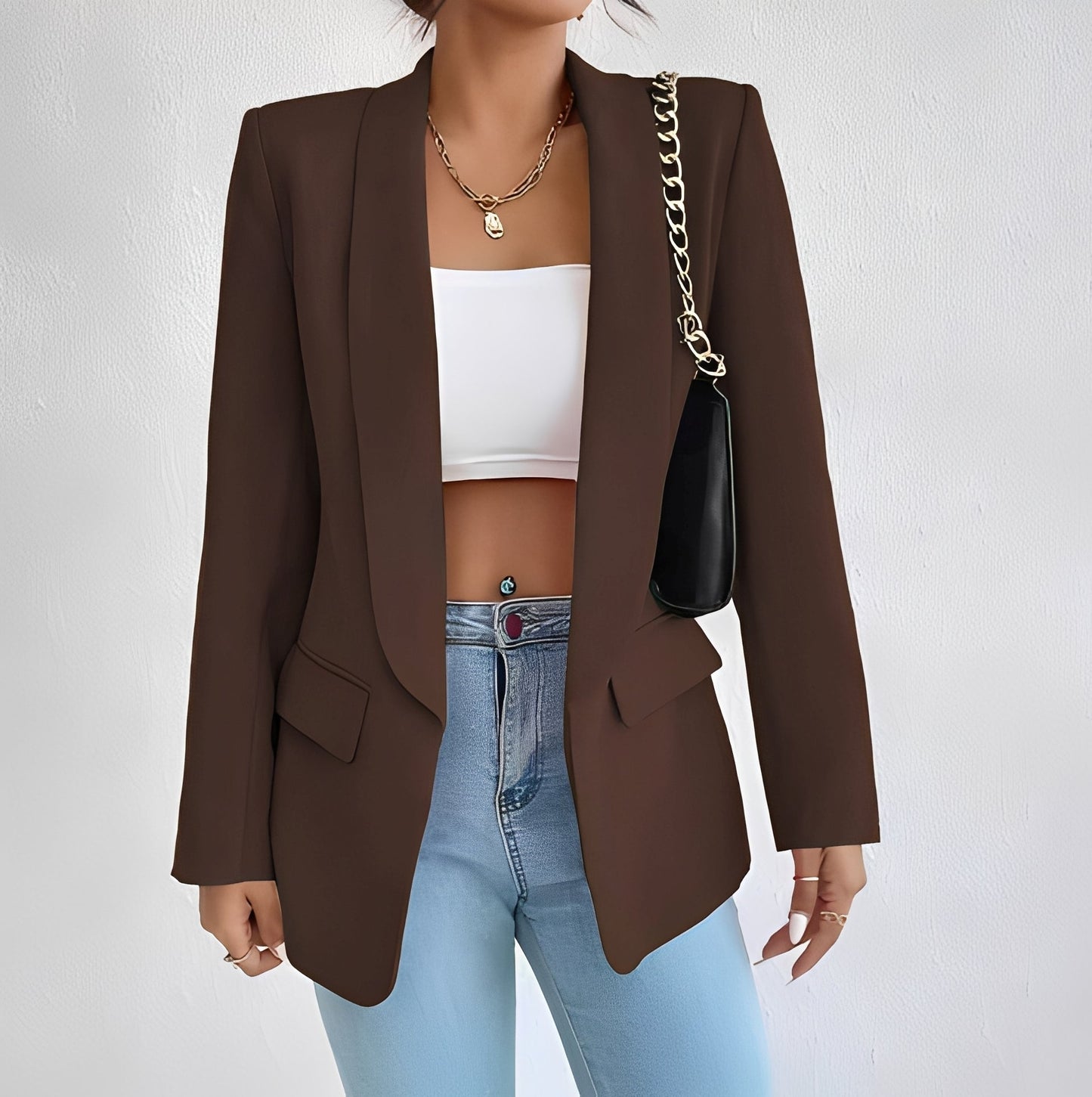 Elliana - Elegancki, oficjalny blezer dla kobiet