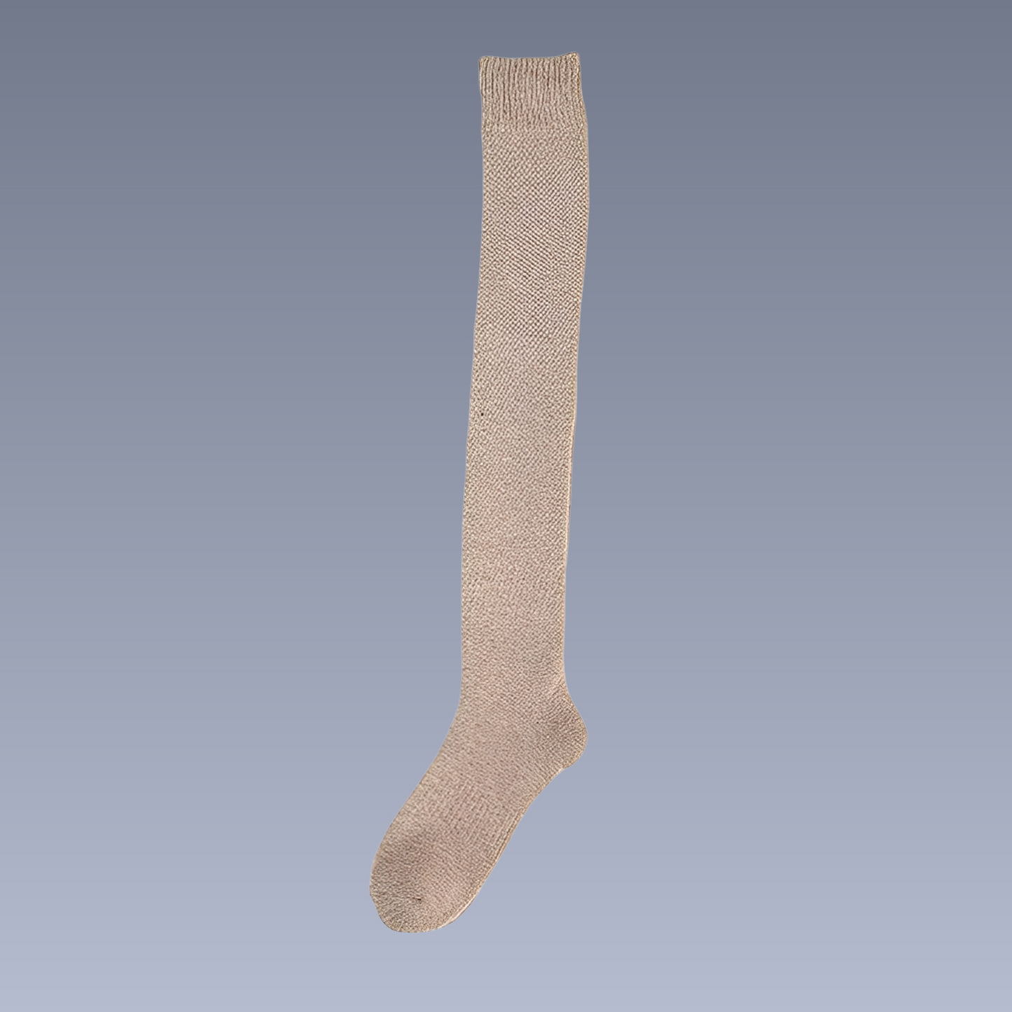 Shirlee - Stylowe, ciepłe, grube skarpety ponad kolano