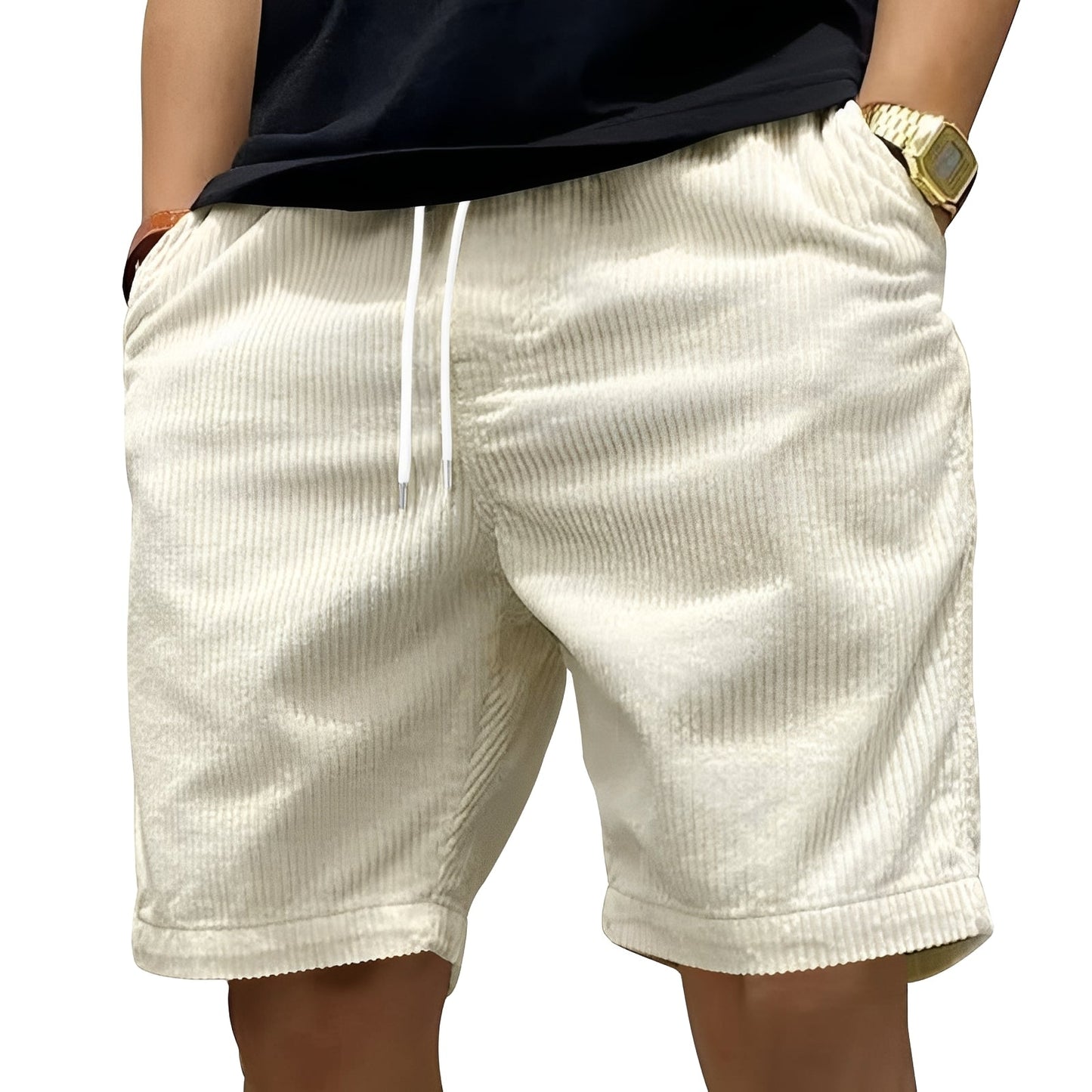 Oliver - Krótkie spodenki z sznurkiem dla mężczyzn