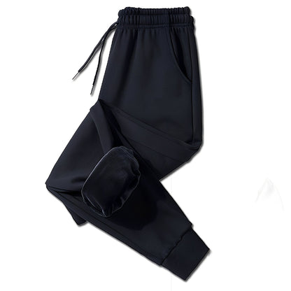 Theo - Swobodne, termiczne spodnie z prostymi nogawkami dla mężczyzn