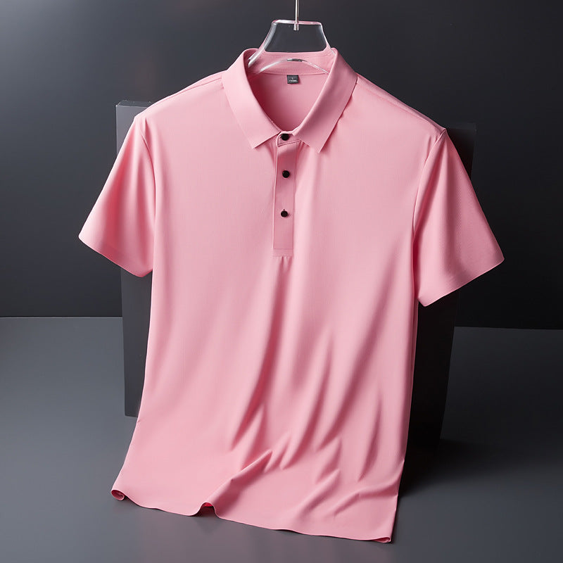 Graysen - Luźna, przewiewna męska koszulka polo