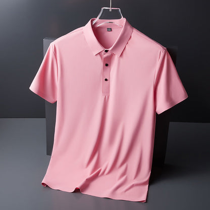 Graysen - Luźna, przewiewna męska koszulka polo
