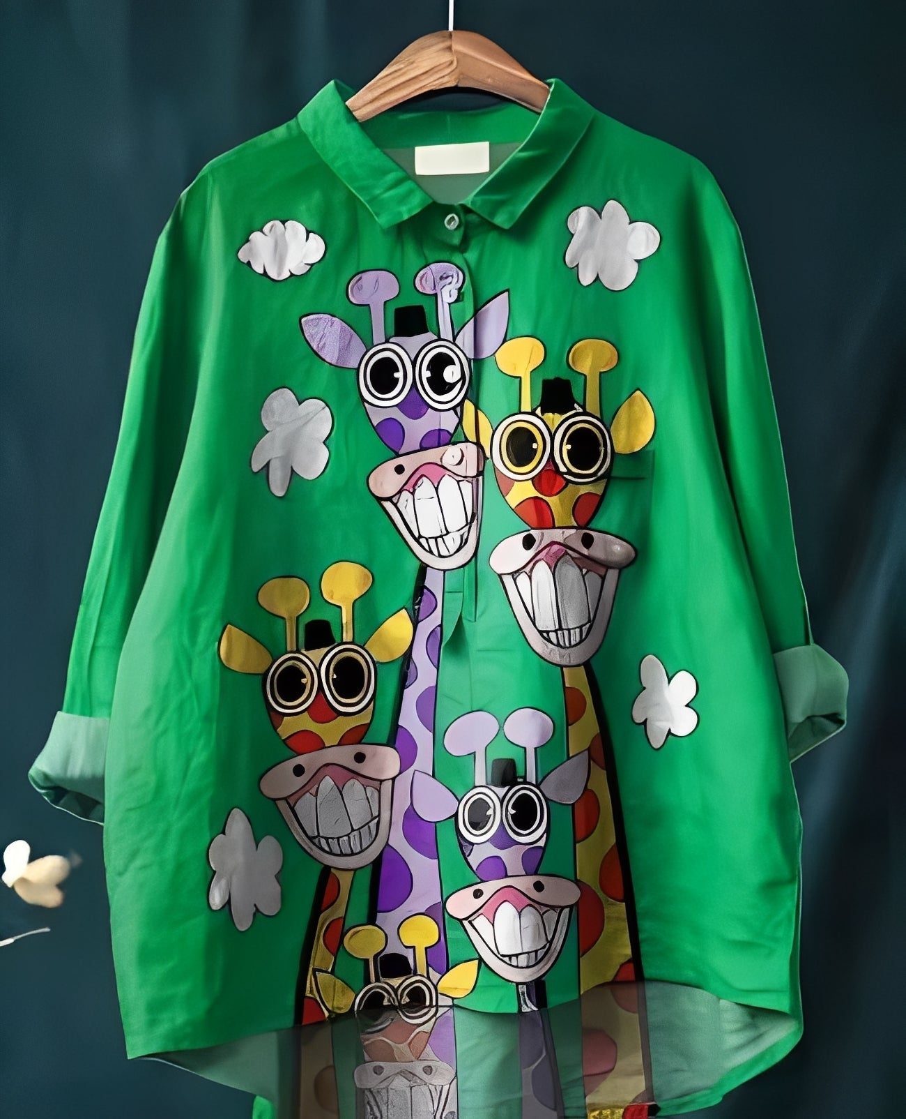 Gwenaël - Klasyczne koszule z długimi rękawami dla kobiet