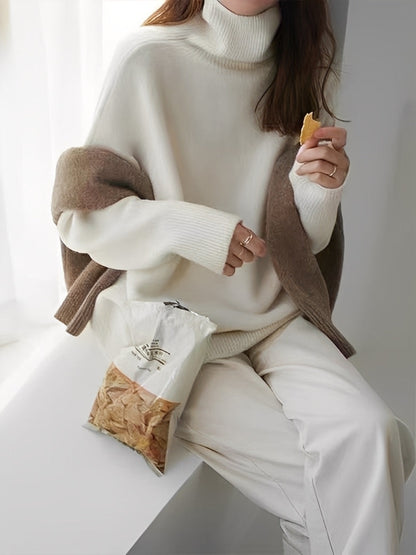 Gloria - Elegancki wełniany golf dla kobiet