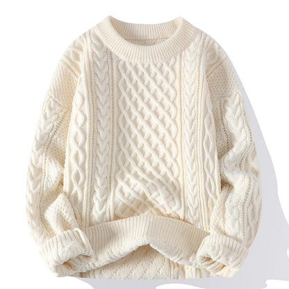 Griffin - Stylowy, lekko dziergany sweter dla mężczyzn