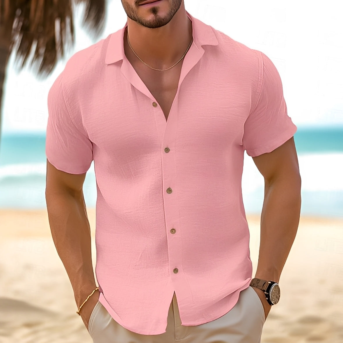 Hector - Swobodne koszulki z krótkim rękawem dla mężczyzn