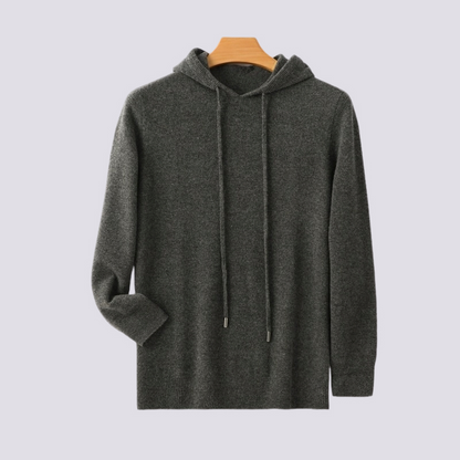 Adrian - Luźny, ciepły kaszmirowy hoodie dla mężczyzn