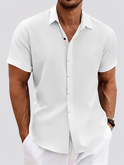 Declan - Wygodna koszula z guzikami dla mężczyzn