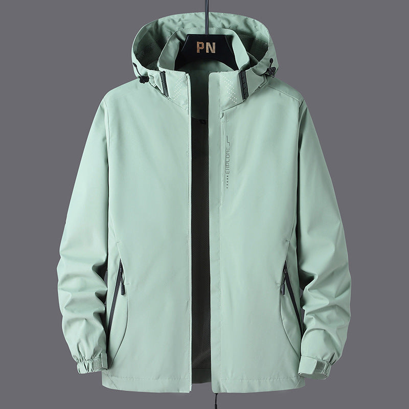 Reece - Modna unisex kurtka z kapturem
