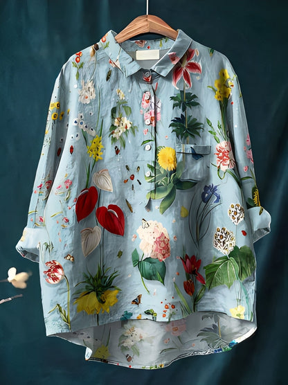 Gwenaël - Klasyczne koszule z długimi rękawami dla kobiet