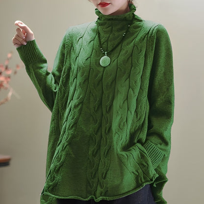 Carla - Luźny golf damski