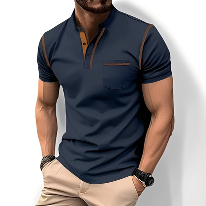 Brandon - Elegancka, komfortowa męska koszulka polo