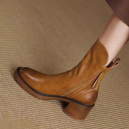 Rosie - Stylowe botki z zamkiem dla kobiet