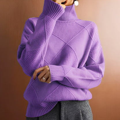 Morgan - Szykowny damski golf z kaszmiru