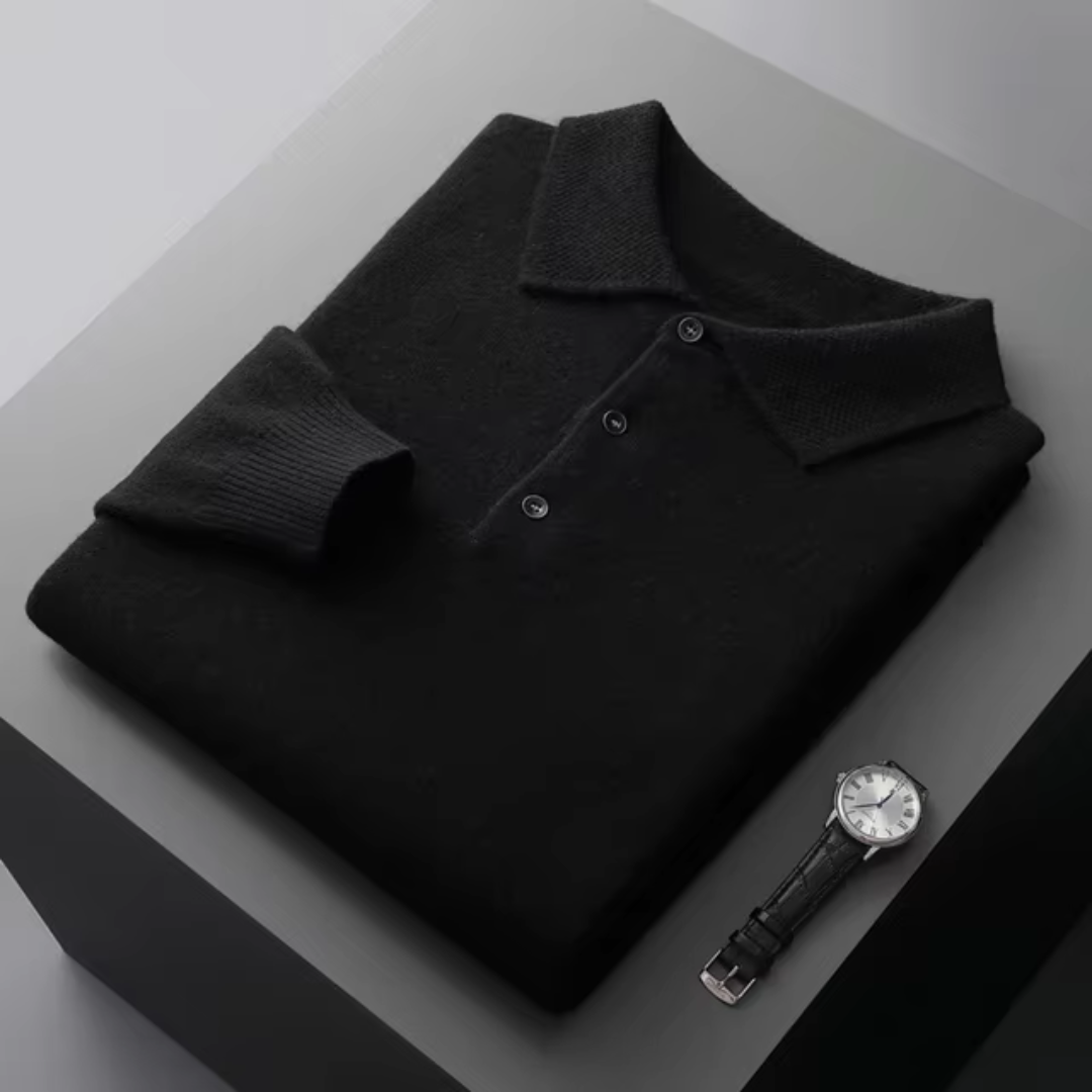 Louis - Polo z długimi rękawami