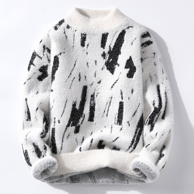 Damian - Elegancki polarowy sweter dla mężczyzn