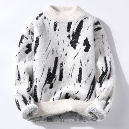 Damian - Elegancki polarowy sweter dla mężczyzn