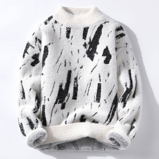 Damian - Elegancki polarowy sweter dla mężczyzn