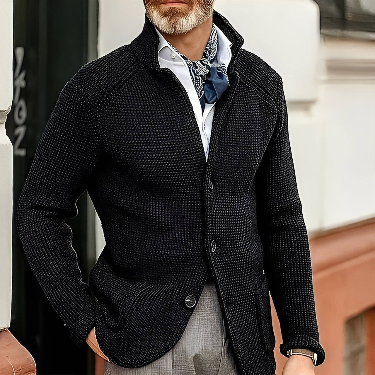 Kayden - Trendy golfowy sweter dla mężczyzn