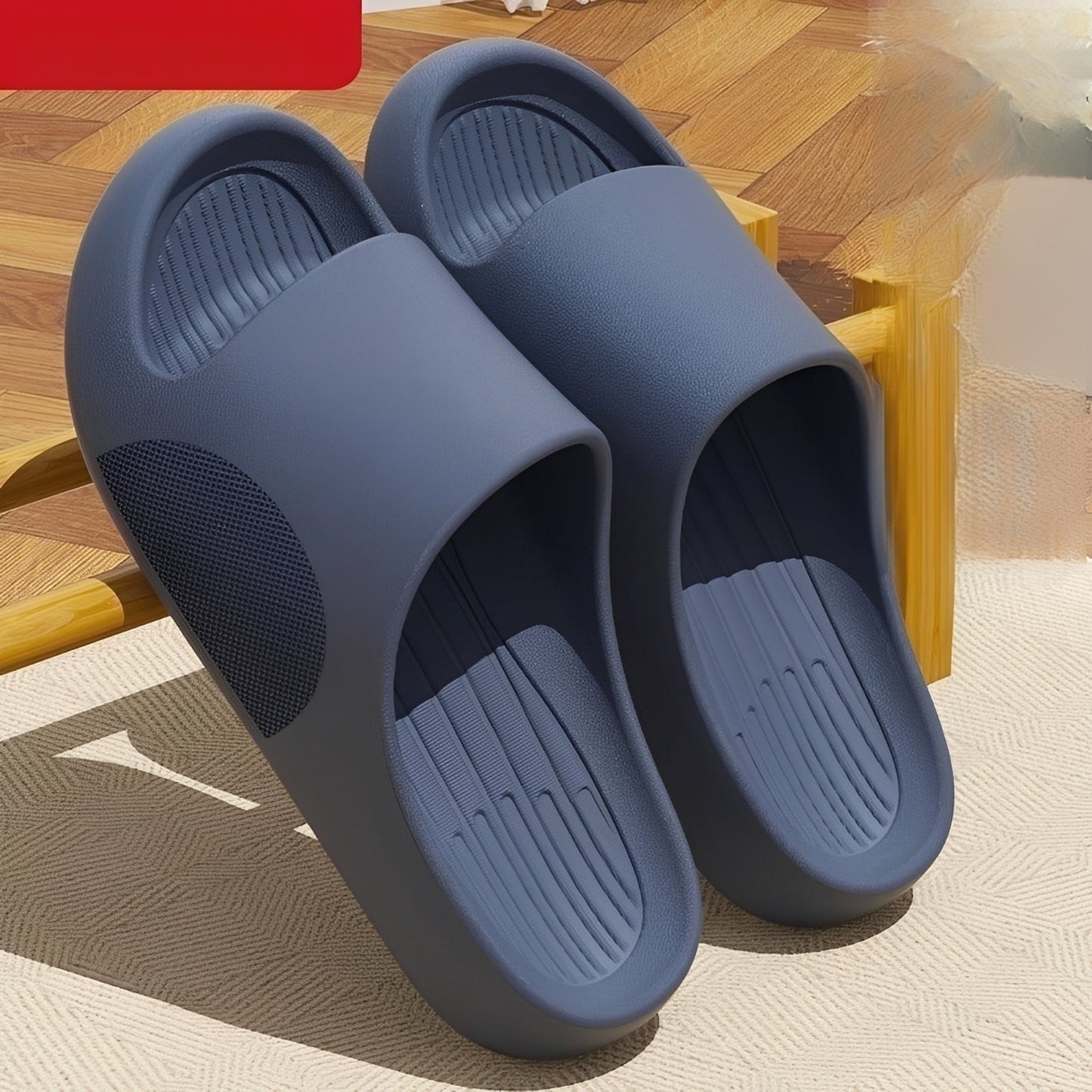 John - Wygodne kapcie z grubą podeszwą dla mężczyzn