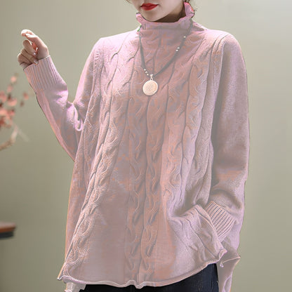 Carla - Luźny golf damski