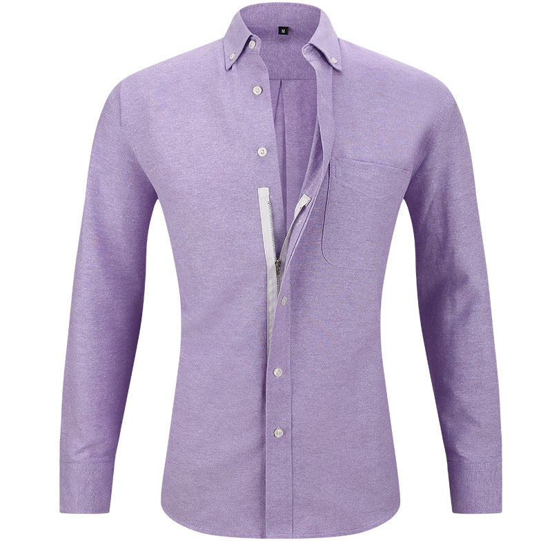 Eugene - Formalna, niegniotąca się koszula dla mężczyzn