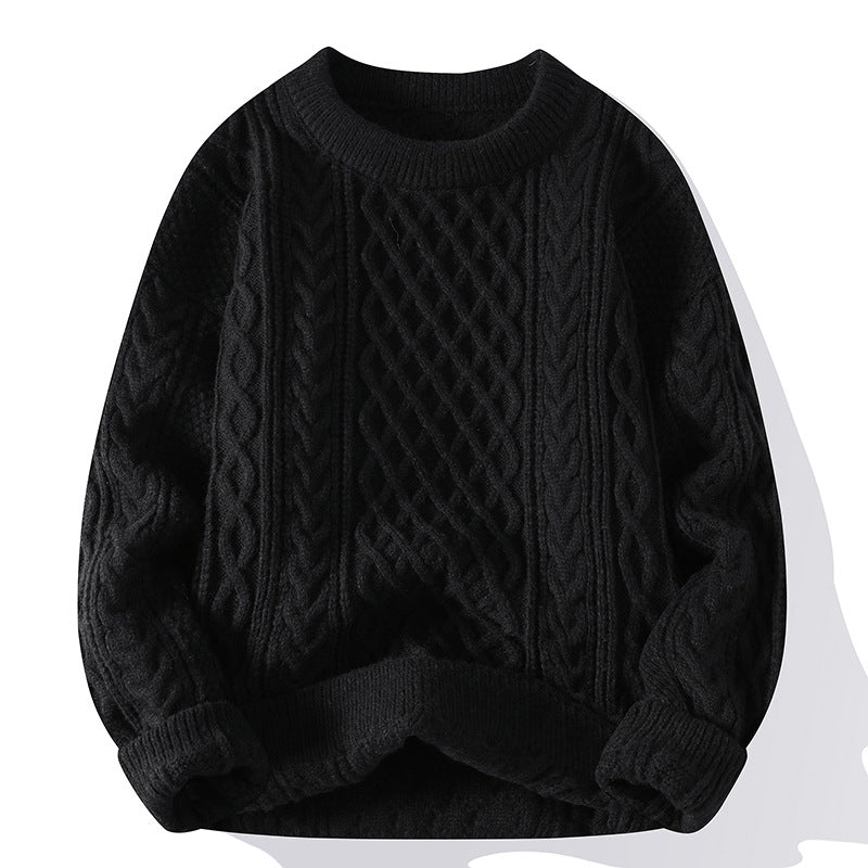 Griffin - Stylowy, lekko dziergany sweter dla mężczyzn