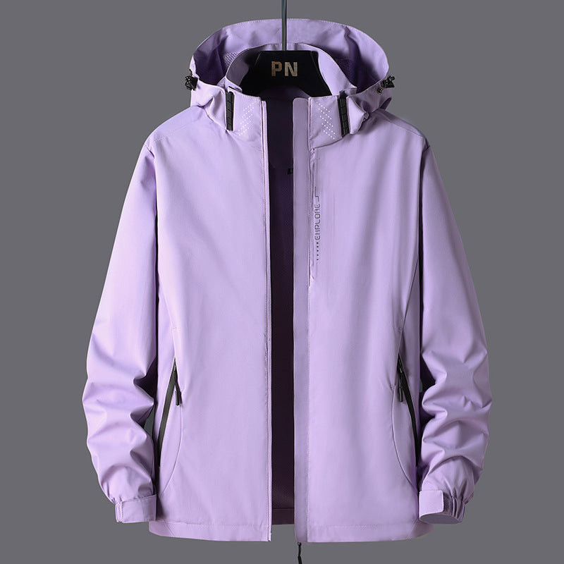 Reece - Modna unisex kurtka z kapturem