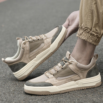 Carl - Modne, niskie sneakersy z siatki dla mężczyzn