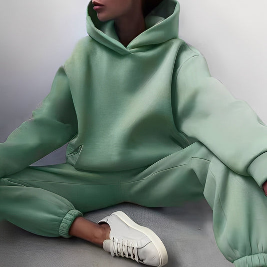 Wenona - Komfortowy damski komplet z kapturem