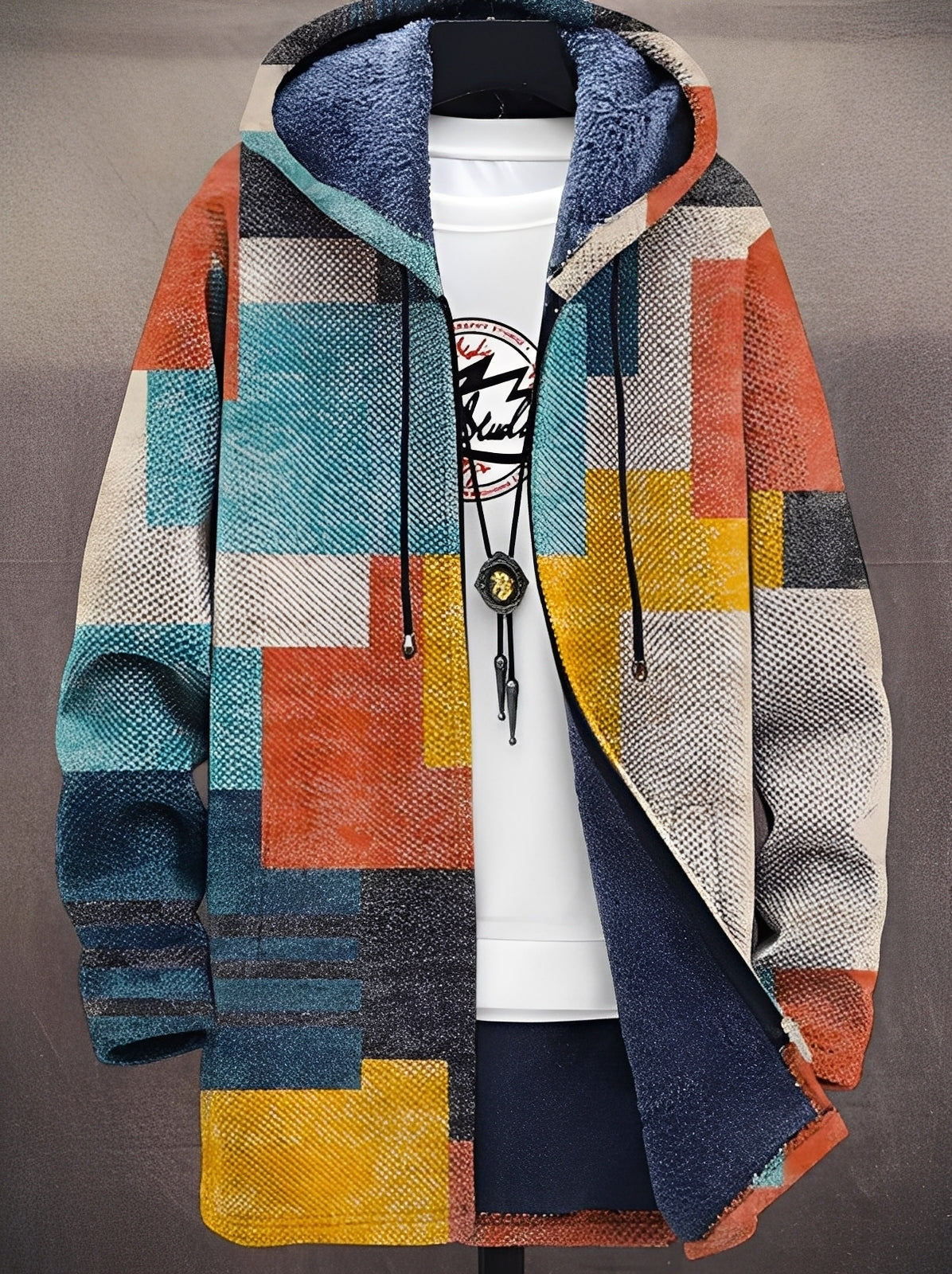 Oscar - Nowoczesna, stylowa męska bluza z kapturem