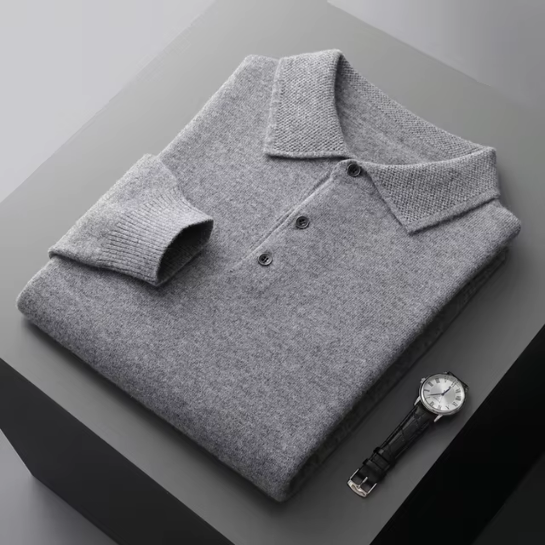 Louis - Polo z długimi rękawami