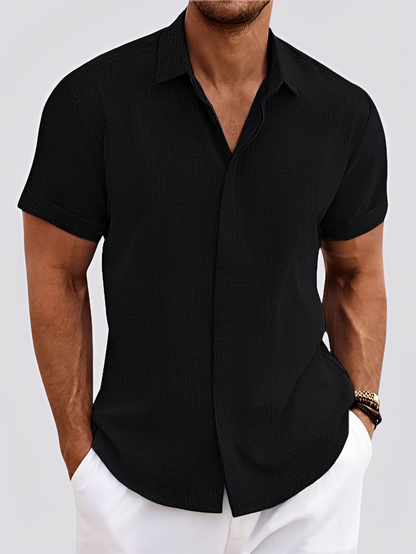 Declan - Wygodna koszula z guzikami dla mężczyzn